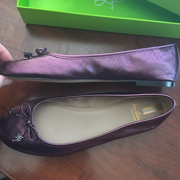 Sam Edelman Felicia Luxe Ballet Flat in Orchid New - Picture 7 of 7